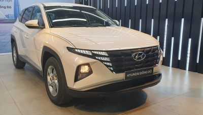 Chi tiết thực tế Hyundai Tucson 2022 phiên bản tiêu chuẩn tại đại lý