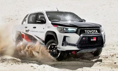 Toyota Hilux 2024 có thể áp dụng động cơ V6 của Land Cruiser, đối đầu với Ford Ranger
